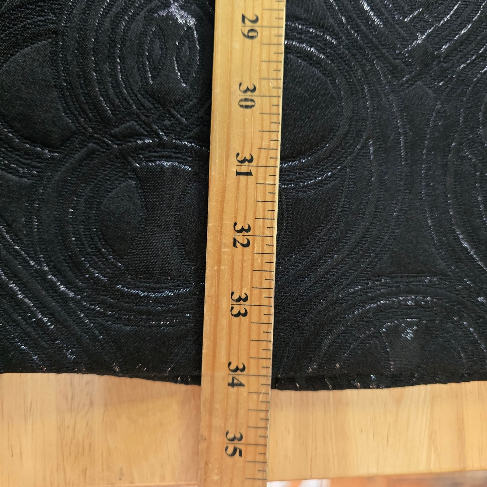 70s Style Retro Body Con Target Limited Edition Black Dress Size 4 — image 8 of 8